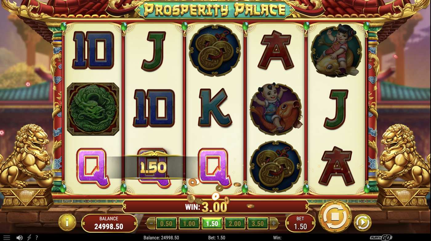 Prosperity Palace: image of winning