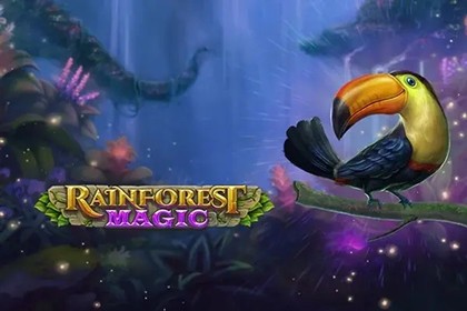 Rainforest Magic Online Slot Logo