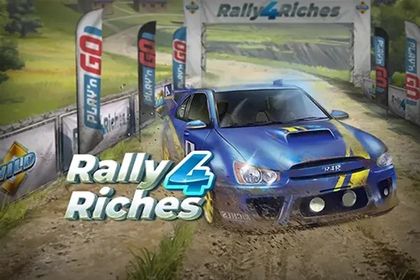 Rally 4 Riches Online Slot Logo
