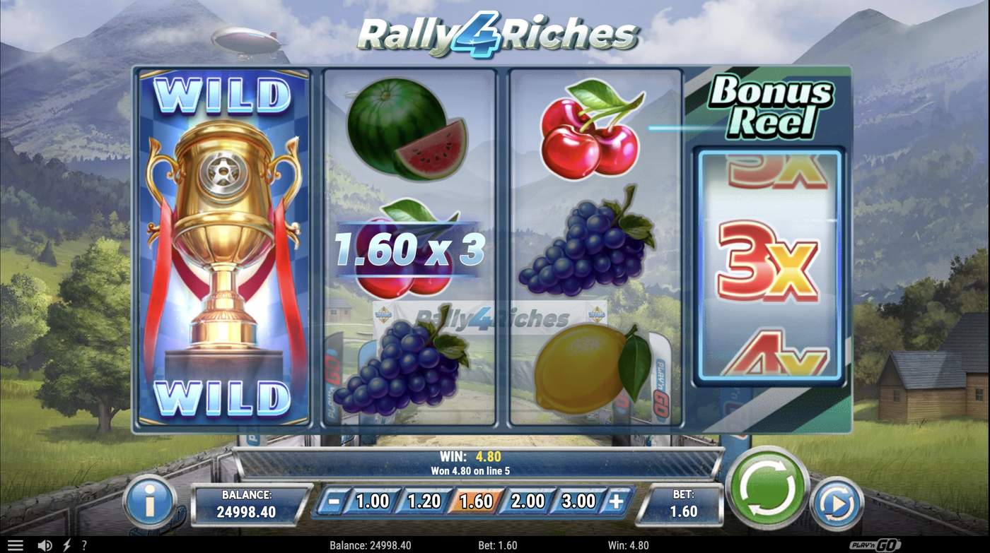 Rally 4 Riches: image of winning