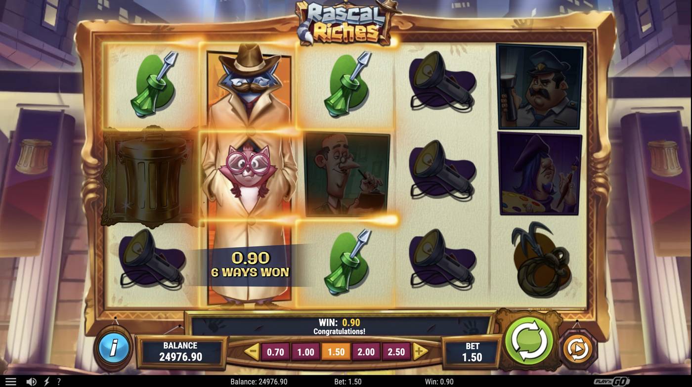 Rascal Riches: image of winning