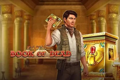 Rich Wilde and the Book of Dead Online Slot Logo