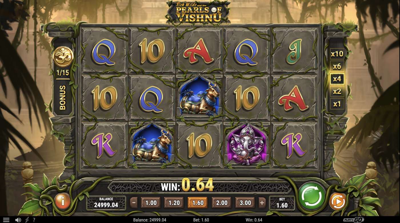 Rich Wilde and the Pearls of Vishnu: image of winning