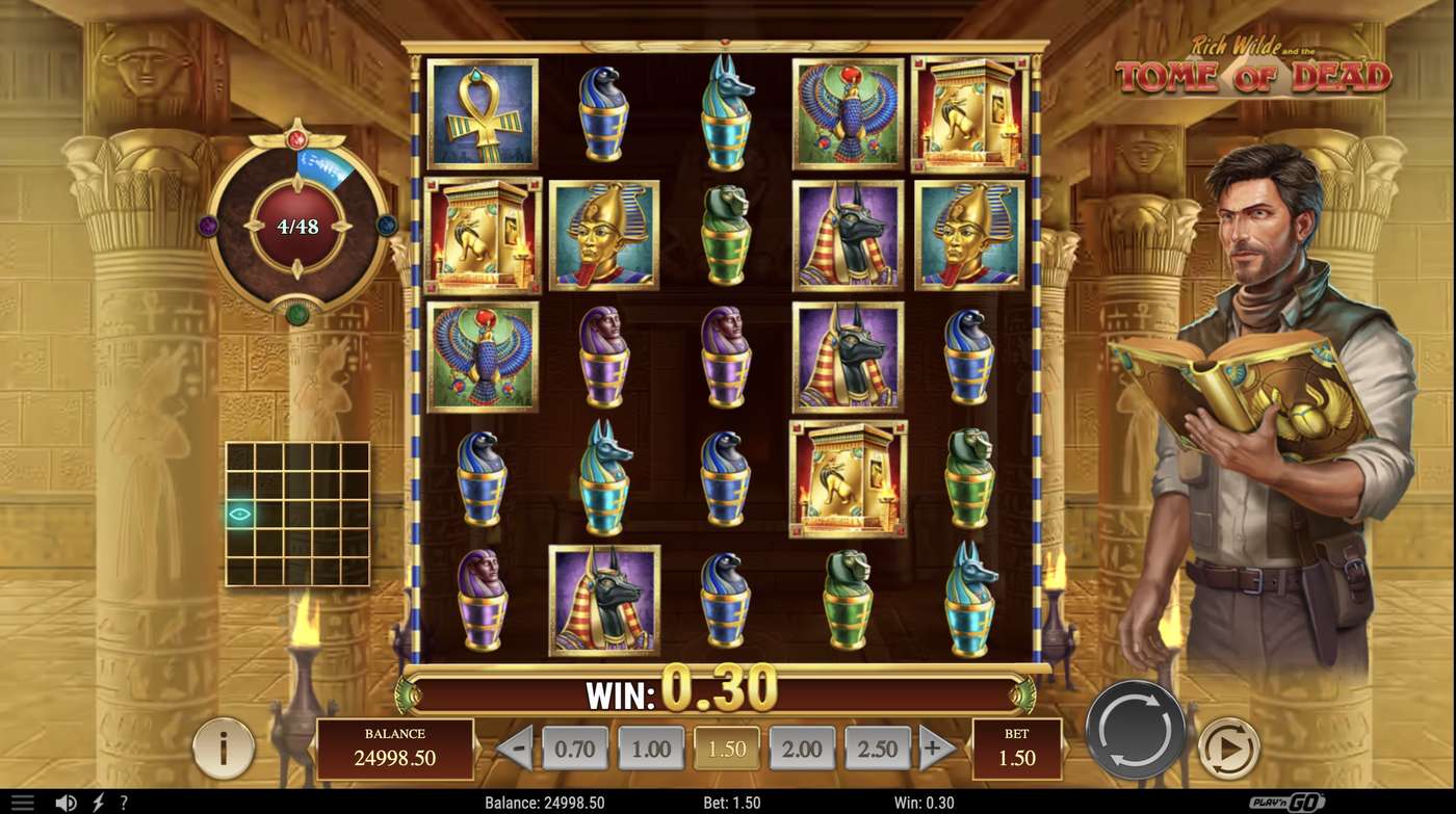 Rich Wilde and the Tome of Dead: image of winning