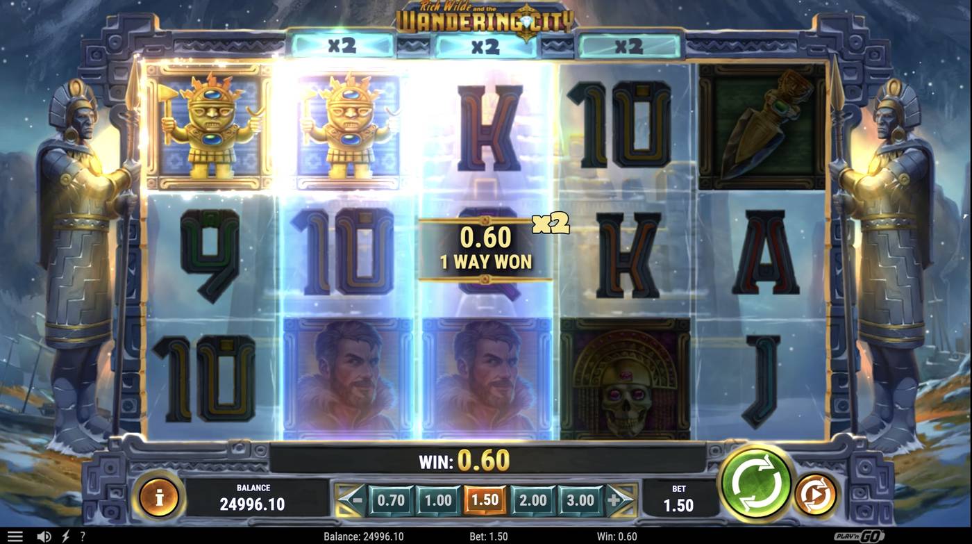 Rich Wilde and the Wandering City: image of winning