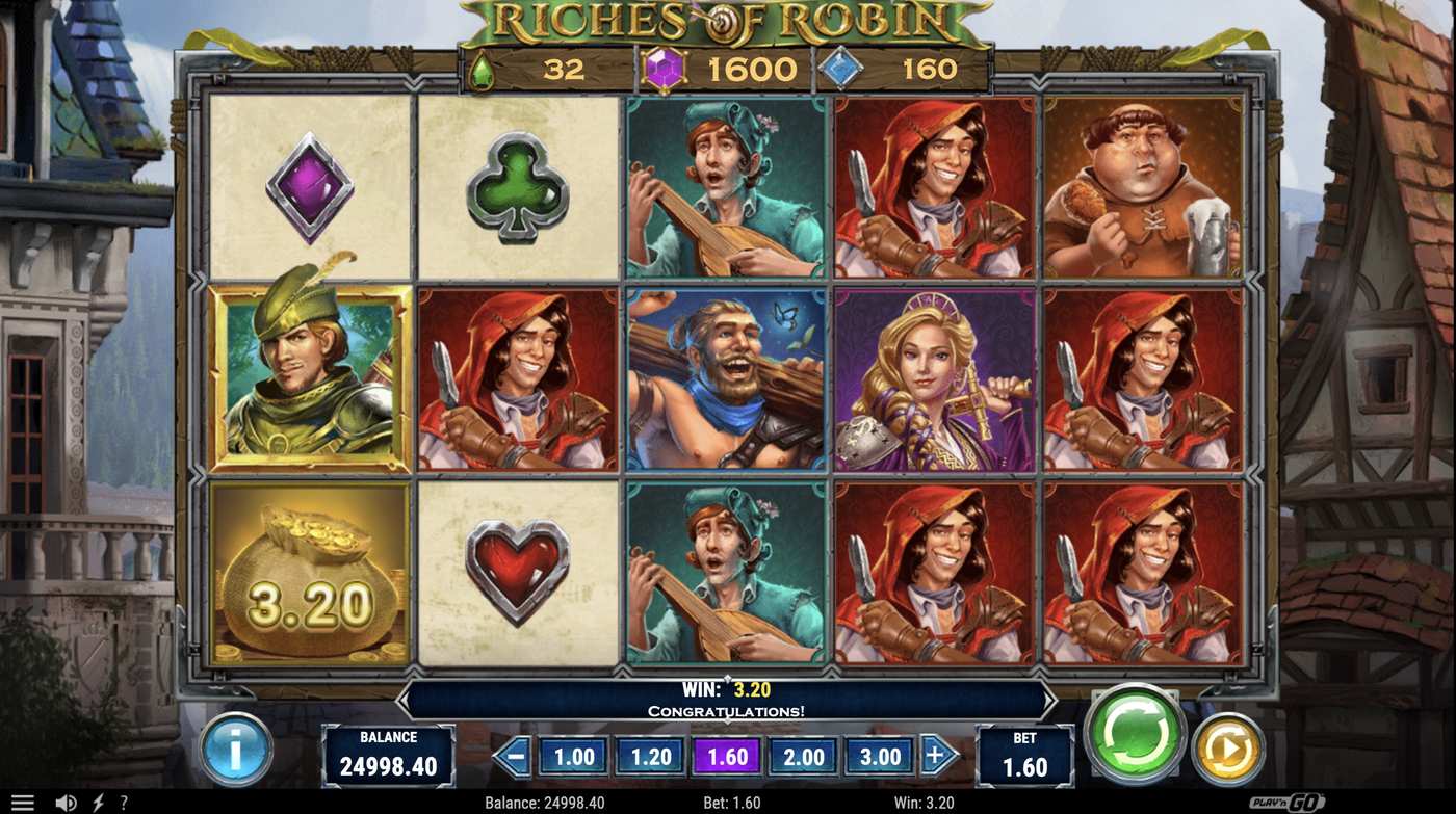 Riches of Robin: image of winning