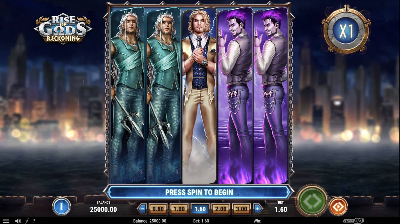 Rise of Gods: Reckoning: image of main menu