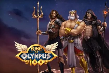 Rise of Olympus 100 Online Slot Logo