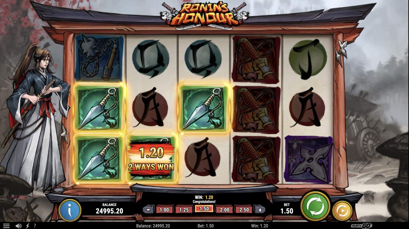 Ronin's Honour: image of winning