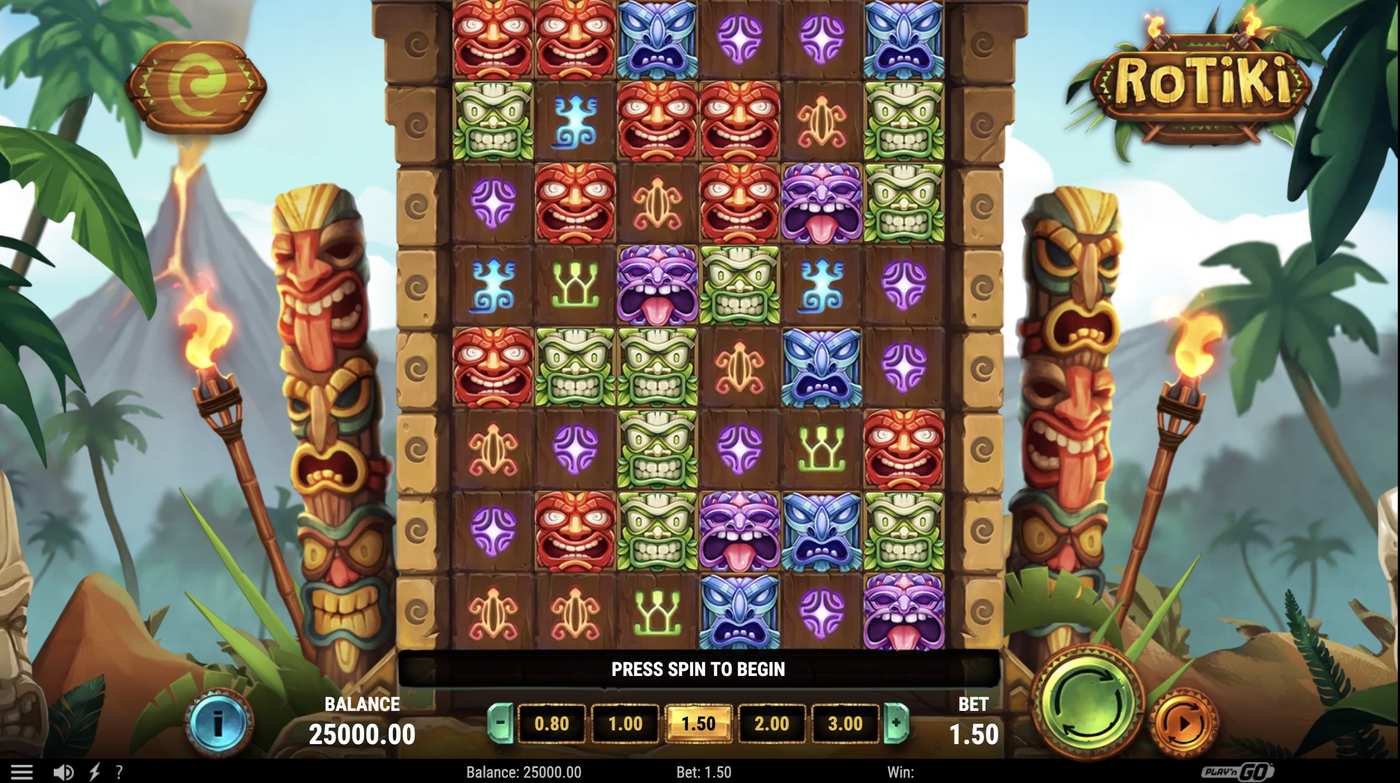Rotiki: image of main menu