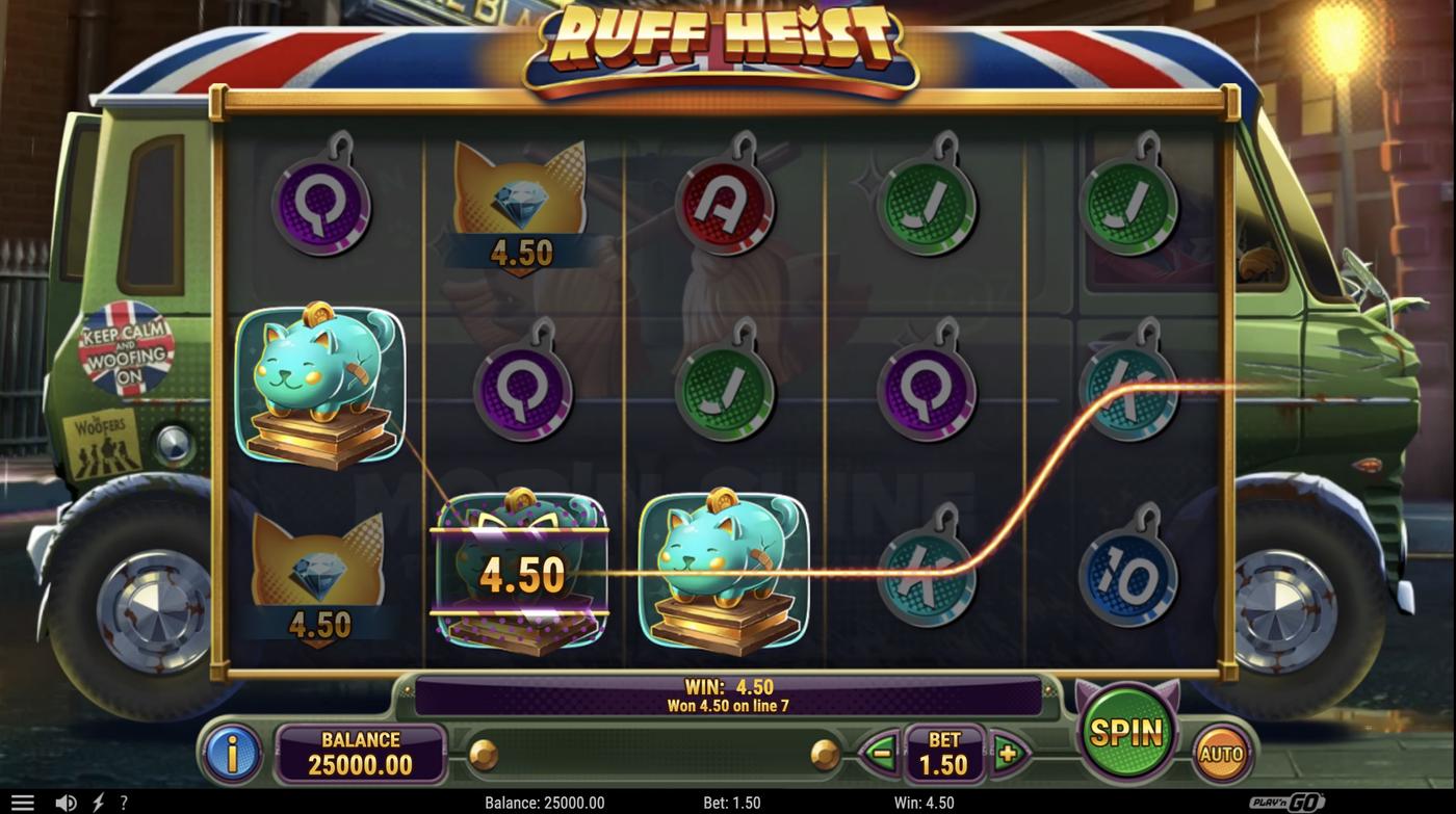Ruff Heist: image of winning