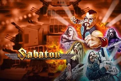 Sabaton Online Slot Logo