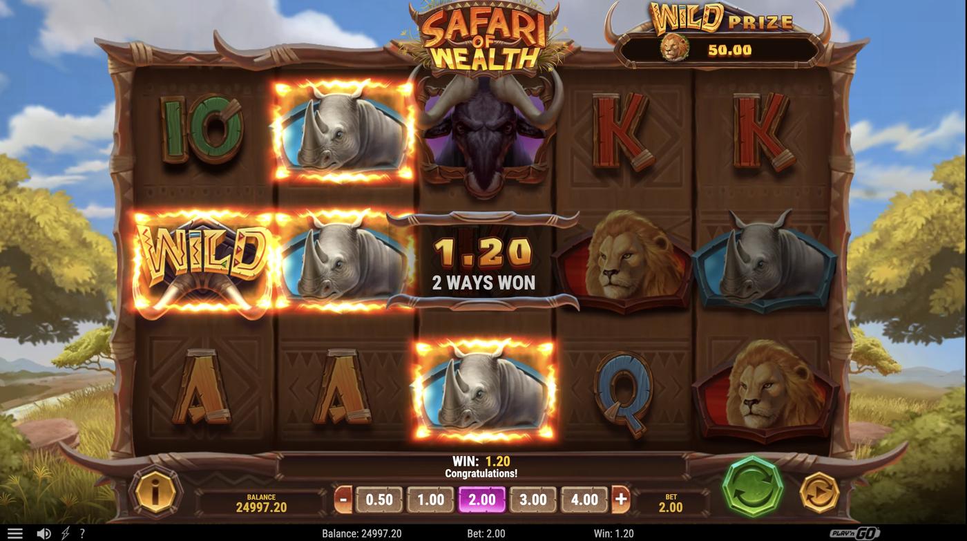 Safari of Wealth: image of winning