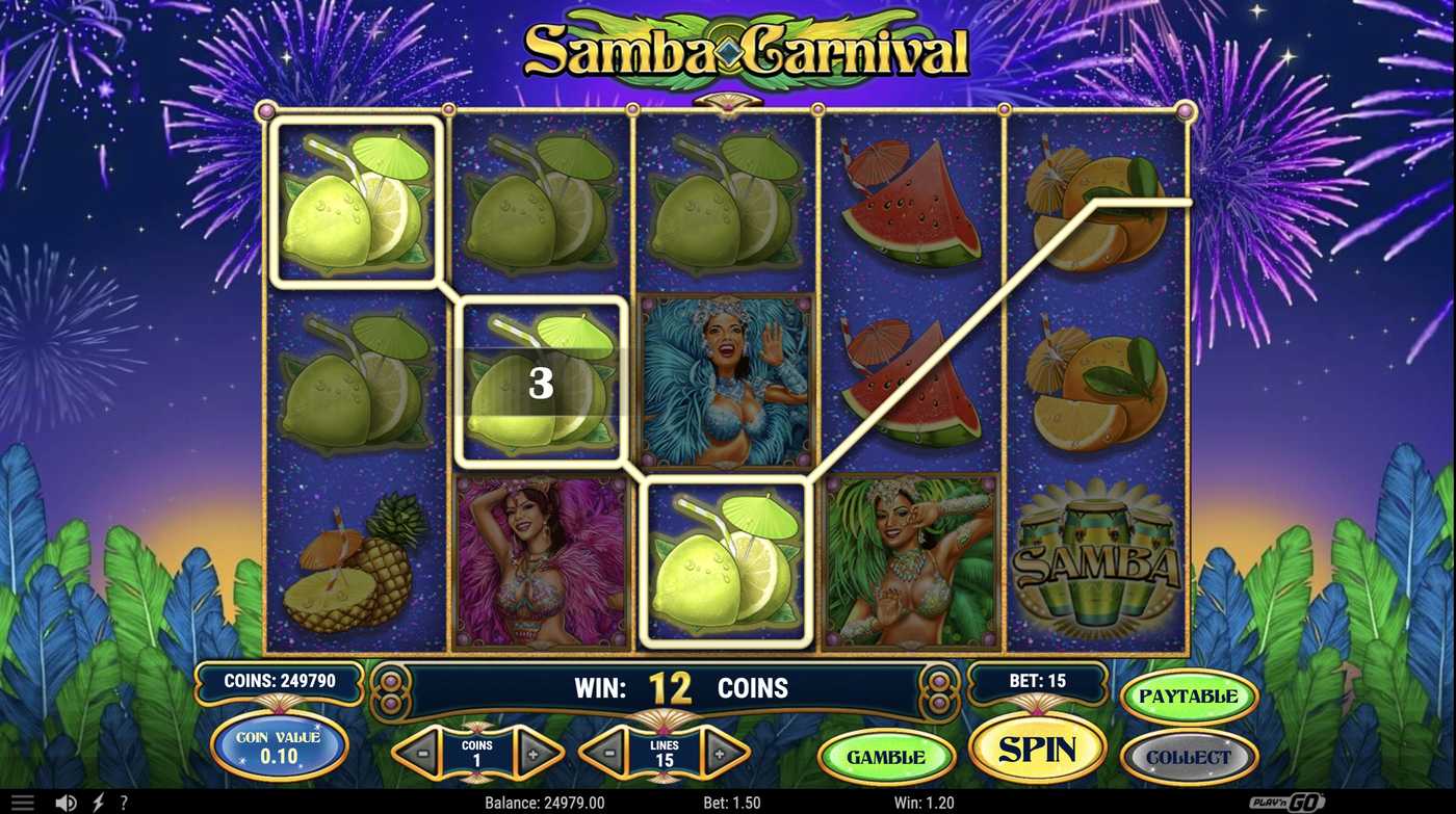 Samba Carnival: image of winning