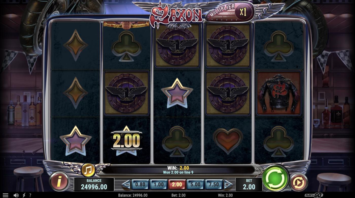 Saxon: image of winning