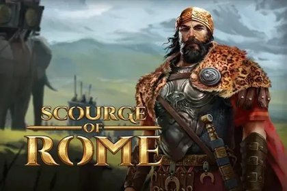 Scourge of Rome Online Slot Logo