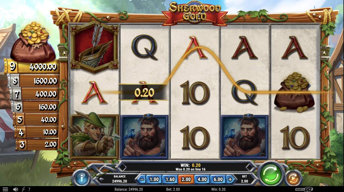Sherwood Gold: image of winning