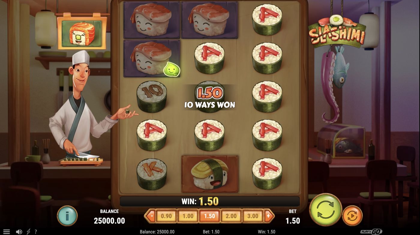 Slashimi: image of winning
