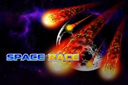 Space Race Online Slot Logo