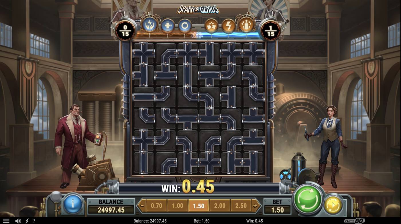 Spark of Genius: image of winning
