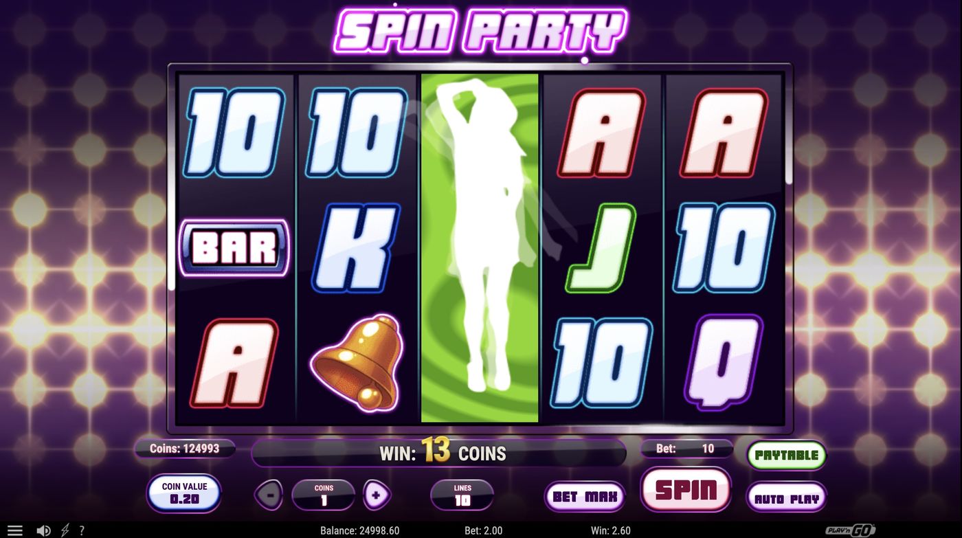 Spin Party: image of winning