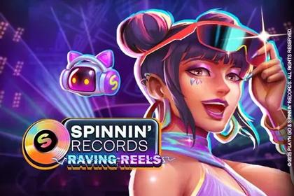 Spinnin' Records: Raving Reels Online Slot Logo
