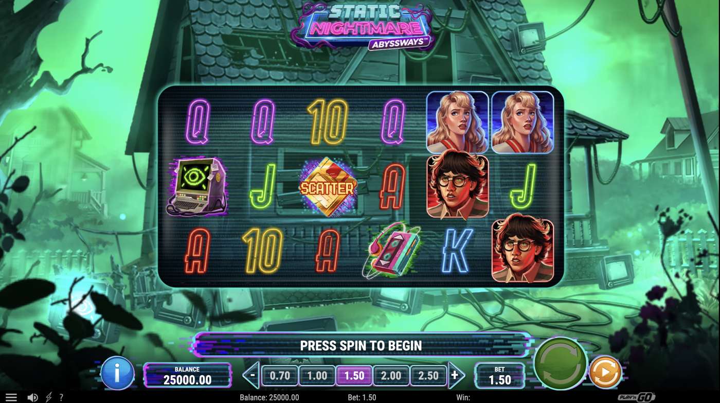 Static Nightmare Abyssways: image of main menu