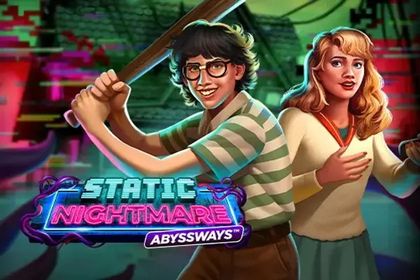 Static Nightmare Abyssways Online Slot Logo