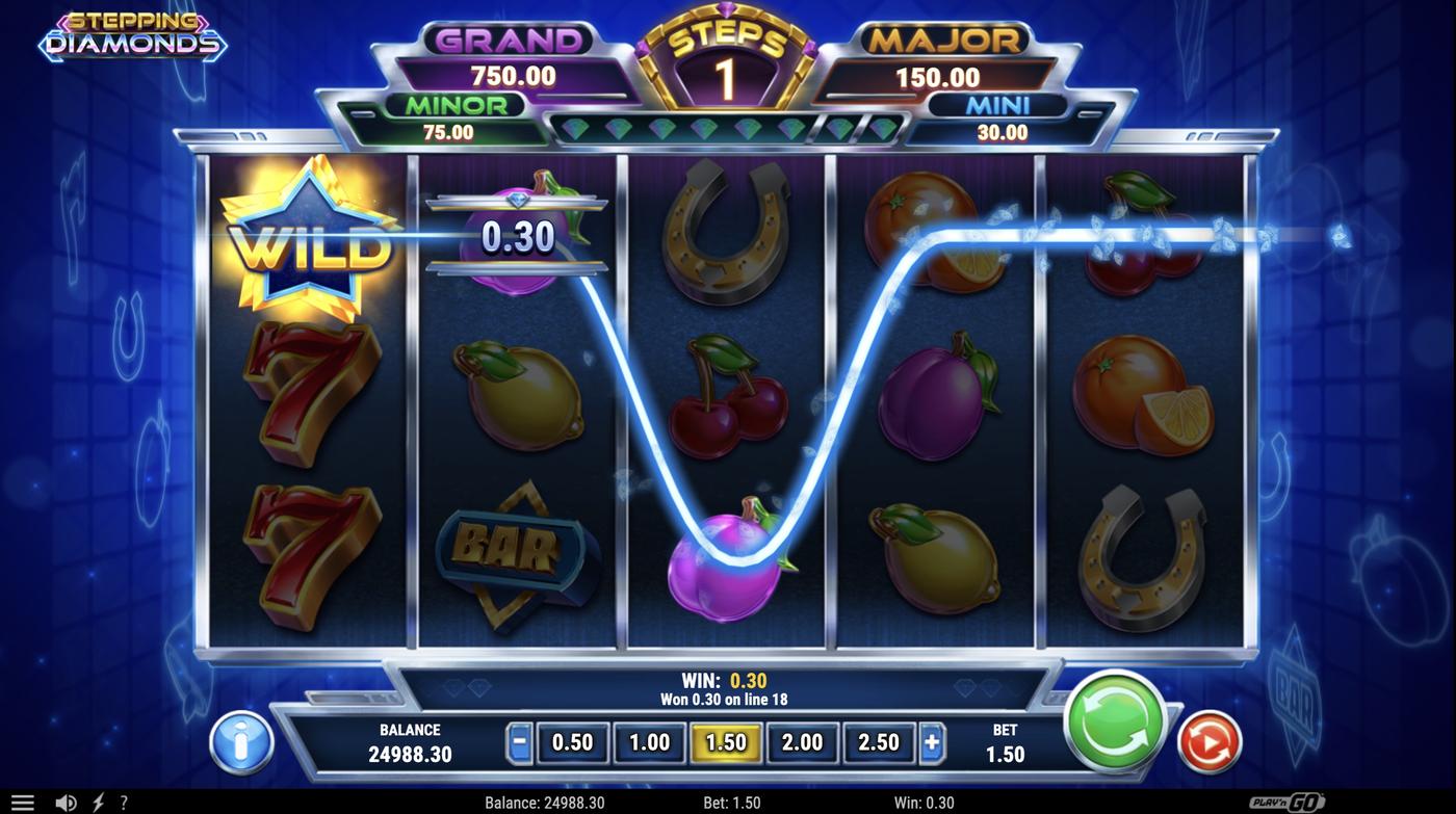 Stepping Diamonds: image of winning
