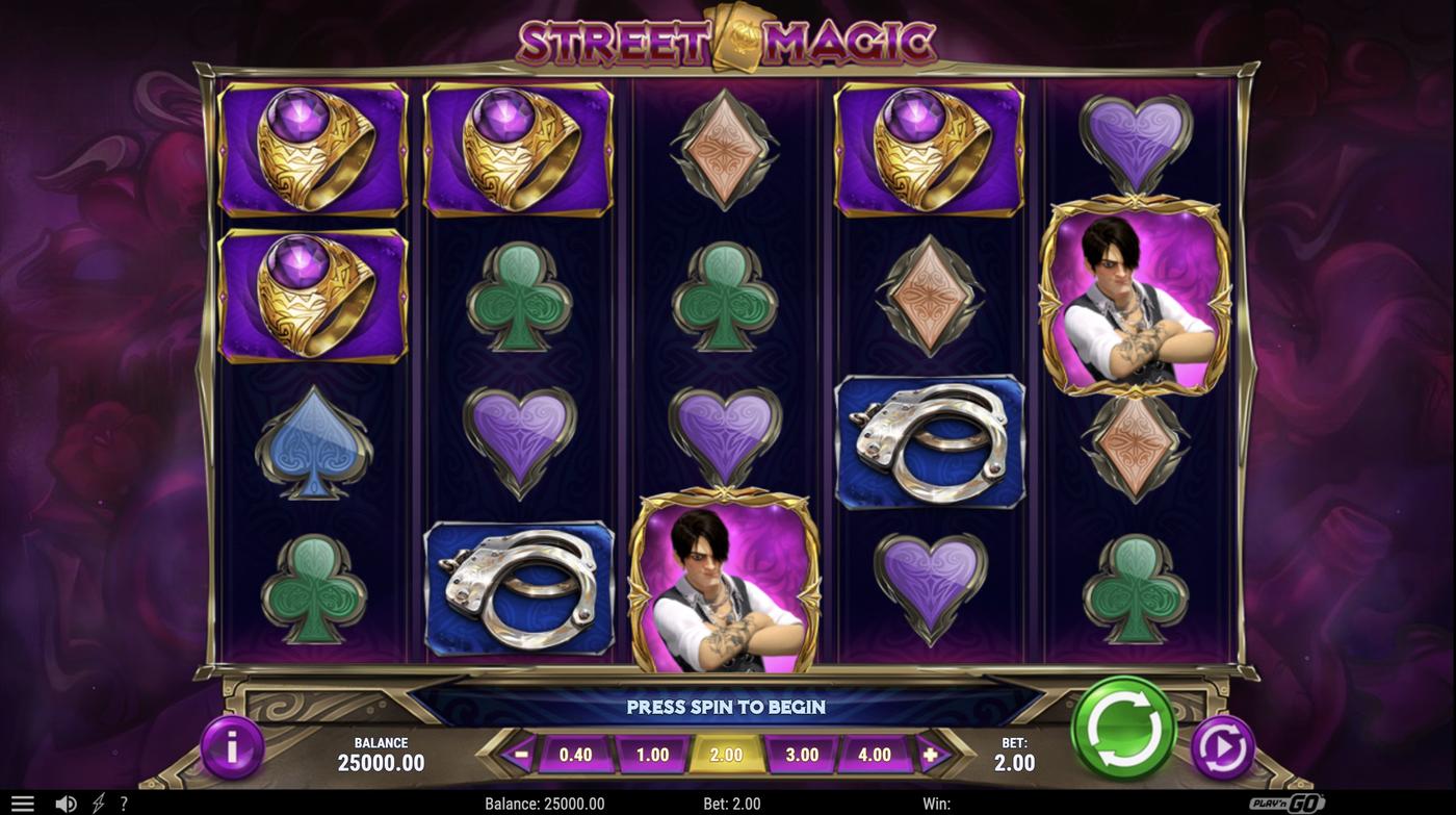 Street Magic: image of main menu