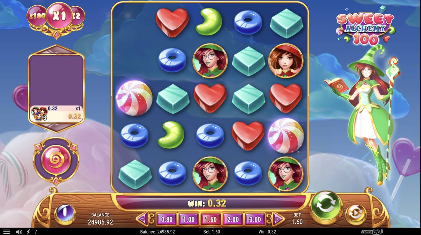 Sweet Alchemy 100: image of winning