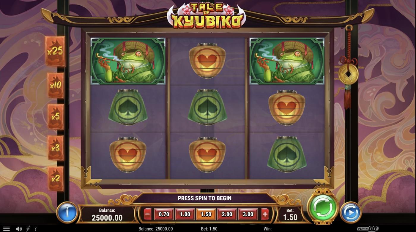 Tale of Kyubiko: image of main menu