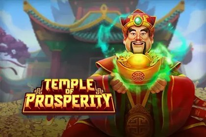 Temple of Prosperity Online Slot Logo
