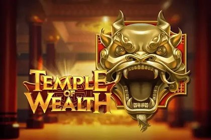 Temple of Wealth Online Slot Logo
