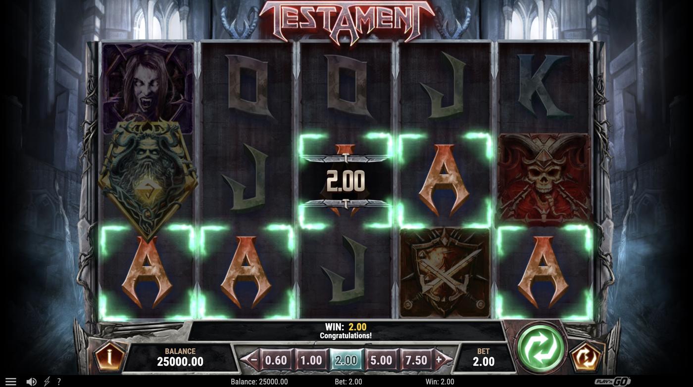 Testament: image of winning
