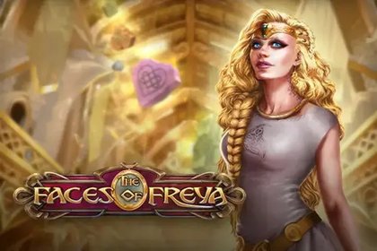 The Faces of Freya Online Slot Logo