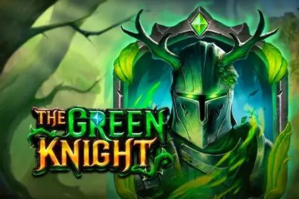 The Green Knight Online Slot Logo