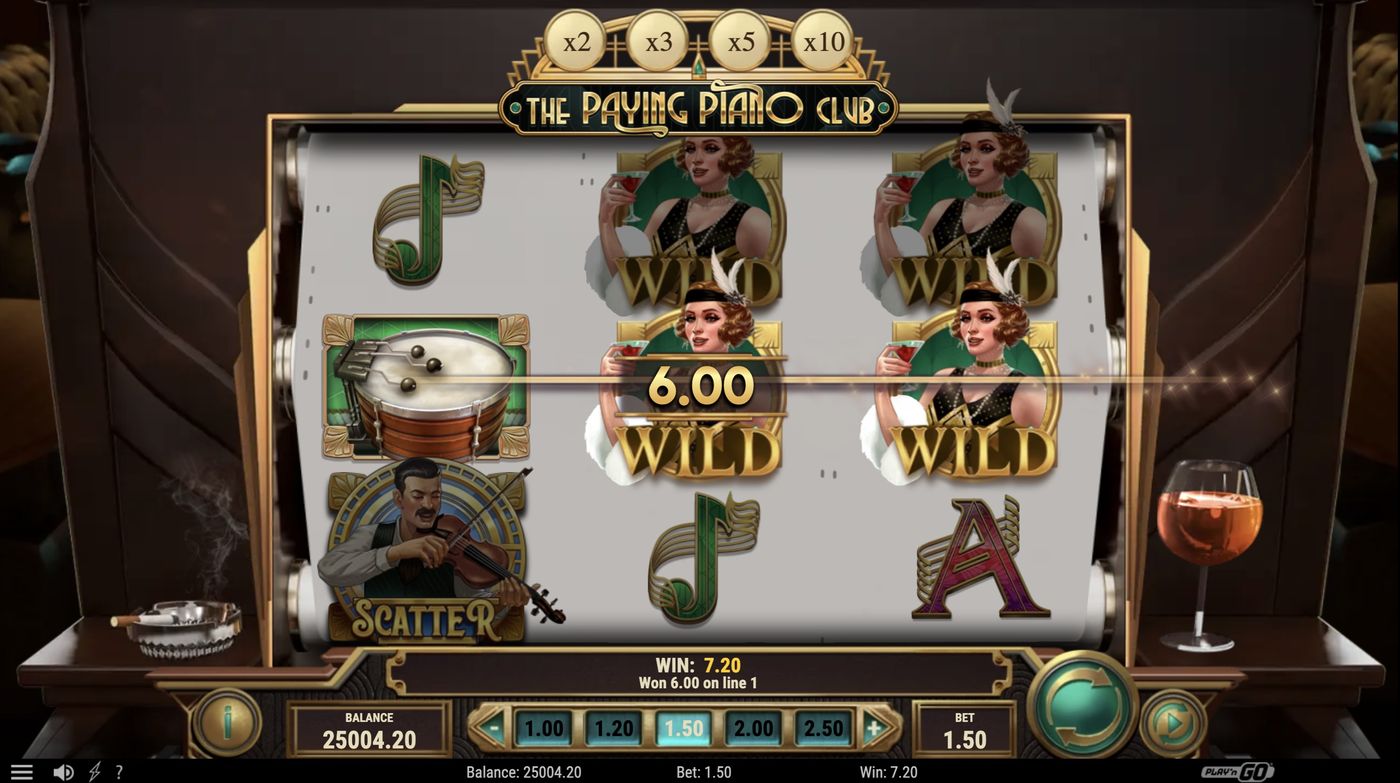 The Paying Piano Club: image of winning
