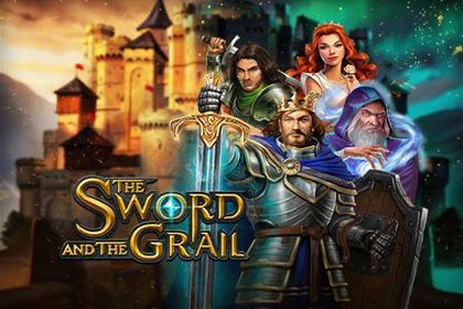 The Sword and The Grail Online Slot Logo