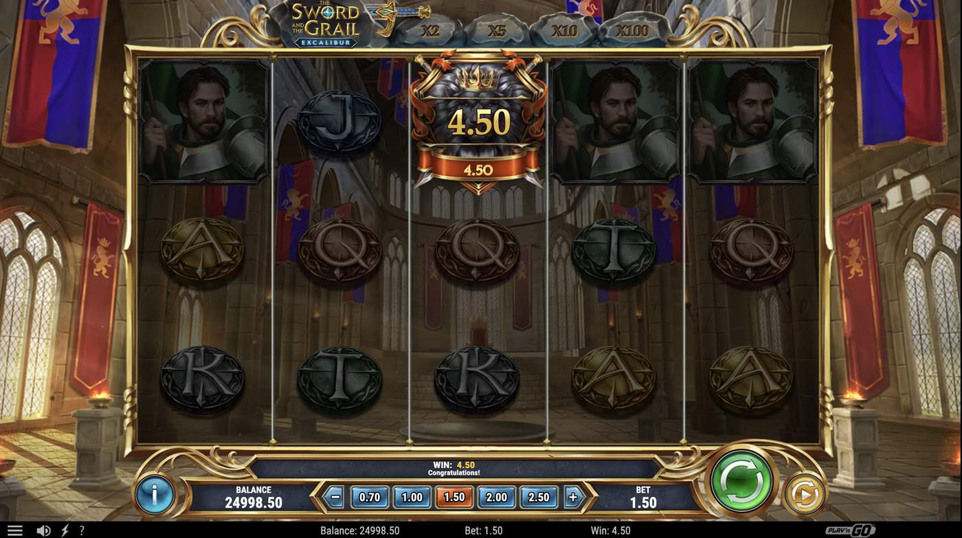 The Sword and the Grail Excalibur: image of winning