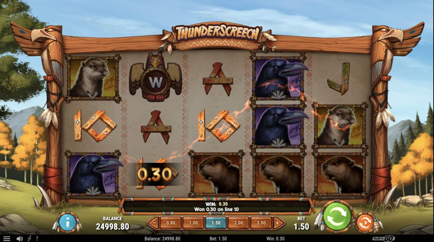 Thunder Screech: image of winning