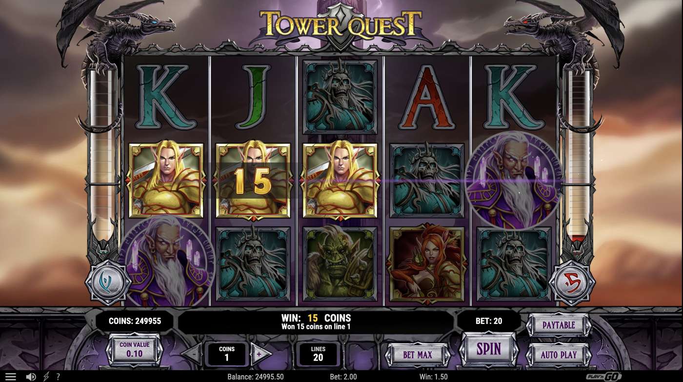 Tower Quest: image of winning