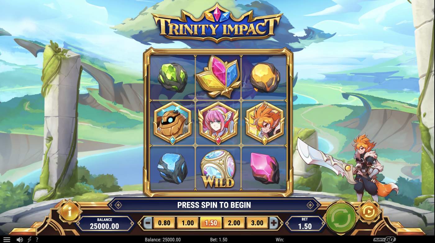 Trinity Impact: image of main menu