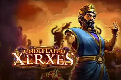 Undefeated Xerxes Online Slot Logo