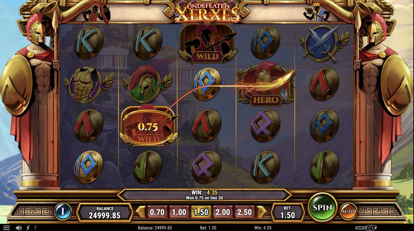 Undefeated Xerxes: image of winning