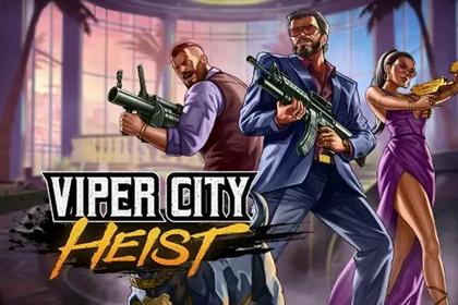Viper City Heist Online Slot Logo