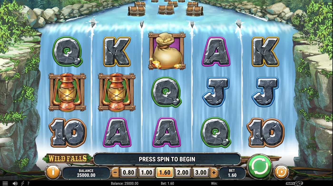 Wild Falls: image of main menu