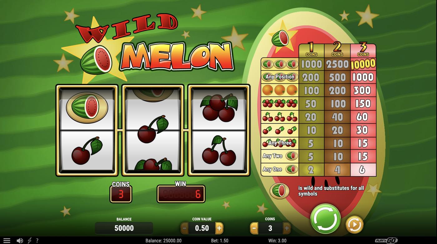 Wild Melon: image of winning