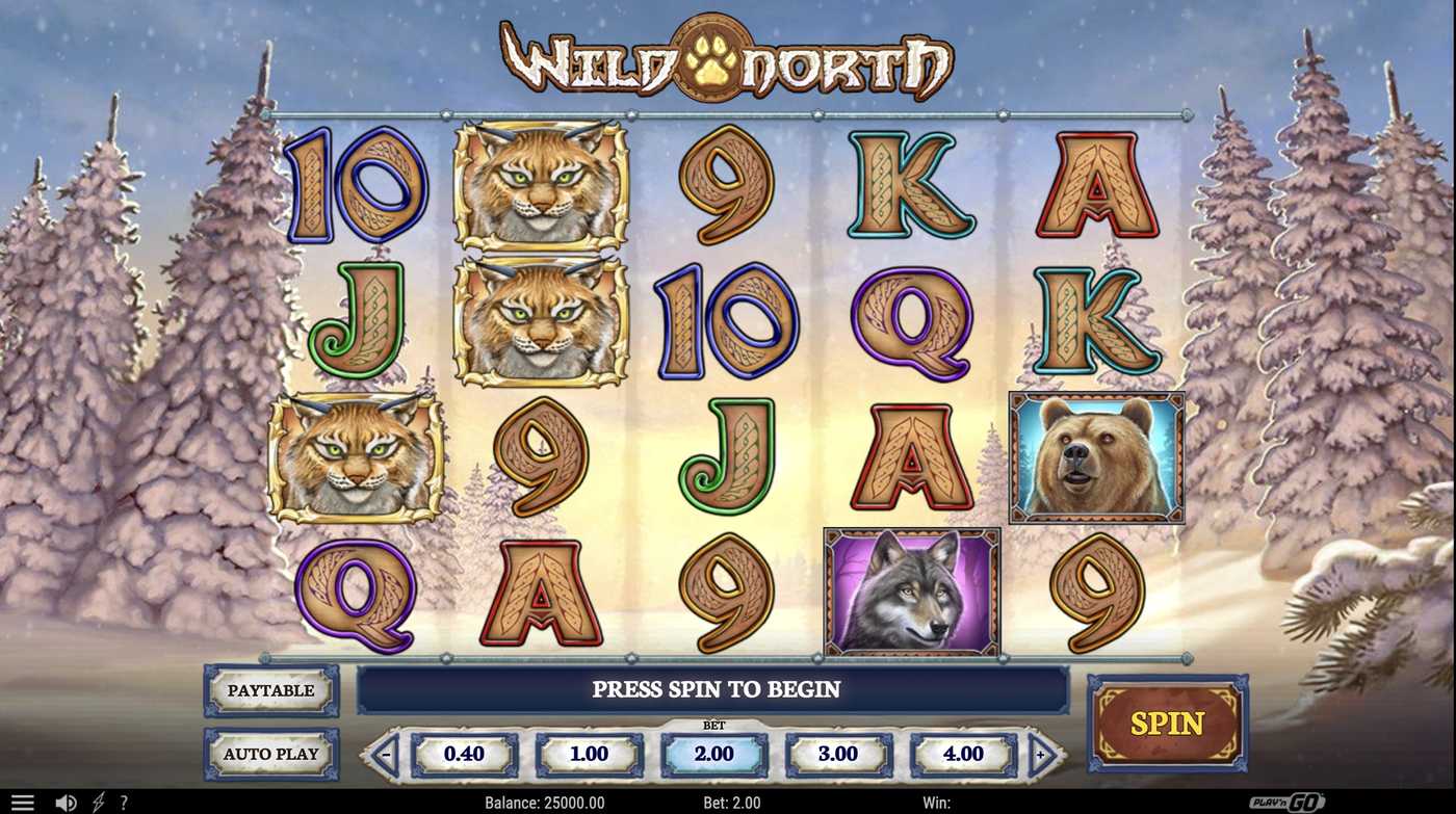 Wild North: image of main menu