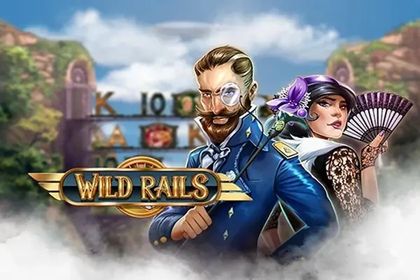 Wild Rails Online Slot Logo